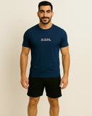 Camisa Unstoppable Line Azul escuro